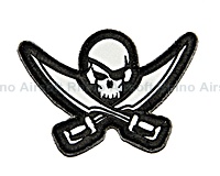 Mil-Spec Monkey - Pirate Skull Diecut in SWAT