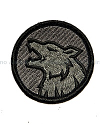 View Mil-Spec Monkey - Wolf Head in ACU-Dark details