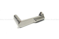 View Nova Slide Stop for Marui 1911A1 - Type 2 (Checkered) - Stainless details