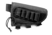 Pantac Cheek Pad for Rifle / Shotgun (Black / CORDURA)