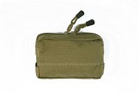 View Pantac Small MOLLE Accessories Pouch (Khaki, Cordura) details