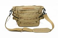 Pantac MOLLE Butt Pack (Khaki / CORDURA)