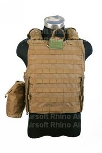 Pantac MOLLE Folding Magazine Drop Pouch (CB / CORDURA)