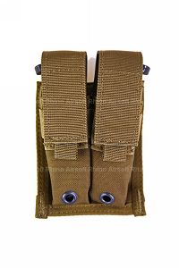 View Pantac Double 9mm Magazine Pouch (CB / CORDURA) details