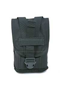 Pantac Molle 1 Quarter Canteen Pouch (BK / Cordura)