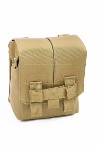 Pantac M249 200rd SAW Drum Pouch (Khaki / CORDURA)