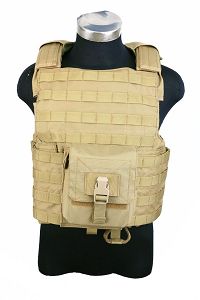 View Pantac MOLLE M60 100rd Magazine Pouch (Khaki / CORDURA) details