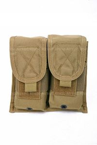 View Pantac RAV Double Flash Bang Pouch (Left Open / Khaki / CORDURA) details