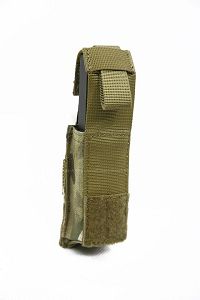 View Pantac Molle .45 Pistol Magazine Pouch with Hard Insert (Crye Precision Multicam / Cordura) details
