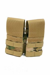 Pantac Double M4 / M16 Magazine Pouch with Plastic Inserts (Crye Precision Multicam / Cordura)