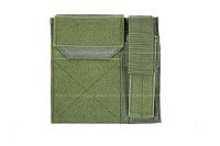 View Pantac MOLLE Administrative / Pistol Mag Pouch (OD / Cordura) details