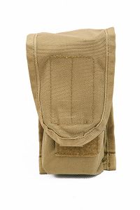 Pantac SDS MOLLE Single M16 Double Mag Pouch (Khaki, Cordura)