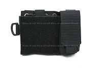 Pantac MOLLE Small Admin Pouch (Black / Cordura)