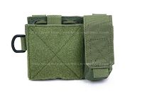 Pantac MOLLE Small Administrative Pouch (OD / Cordura)