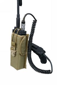 View Pantac MOLLE PRC148 Radio Pouch (Khaki / Cordura) details