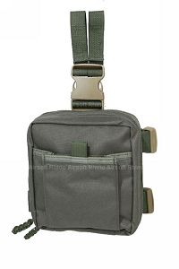 Pantac MOLLE Spec Ops Dropleg Medic Pouch (Ranger Green / Cordura)