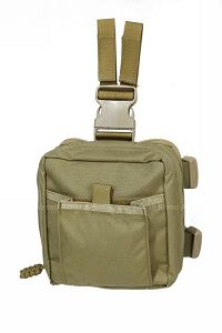 Pantac MOLLE Spec Ops Dropleg Medic Pouch (Khaki / Cordura)