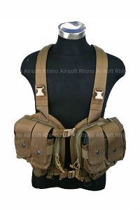 Pantac Split Front Chest Vest (CB / Cordura)