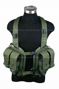 View Pantac LBT NSW Split Front Chest Vest (OD, Cordura) details