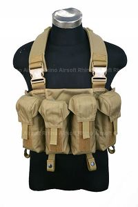 View Pantac LBT AK Tactical Chest Vest (Khaki / CORDURA) details