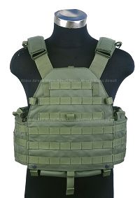 View PANTAC MOLLE LT6094 Vest (OD, Cordura) details