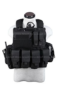 View PANTAC Force Recon Vest Mar(Black / Medium / CORDURA) details