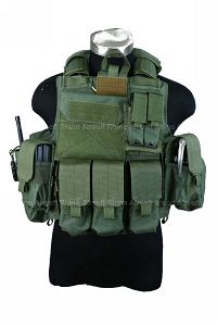 PANTAC Force Recon Vest Mar (OD / Small / CORDURA)