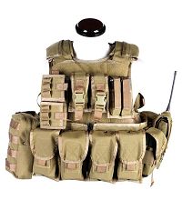 Pantac RAV Vest Full Set (Khaki/Medium/Cordura) FREE SHIPPING