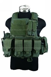 PANTAC Force Recon Vest Land (OD / S / CORDURA)