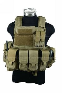 View PANTAC Force Recon Vest Land (Khaki / Small/ CORDURA) details