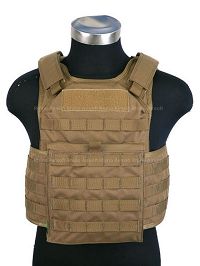 View Pantac Molle Tactical Plate Carrier Full Set (CB / Medium / Cordura) details