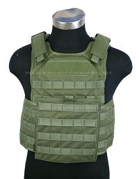 Pantac Molle Tactical Plate Carrier Full Set (OD / Medium / Cordura)