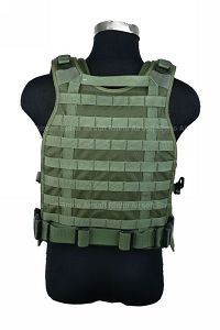 Pantac MOLLE RRV Back Panel (OD / Cordura)