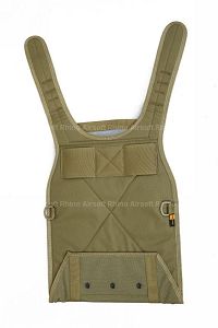 View Pantac MOLLE RRV Back Panel (Khaki / Cordura) details